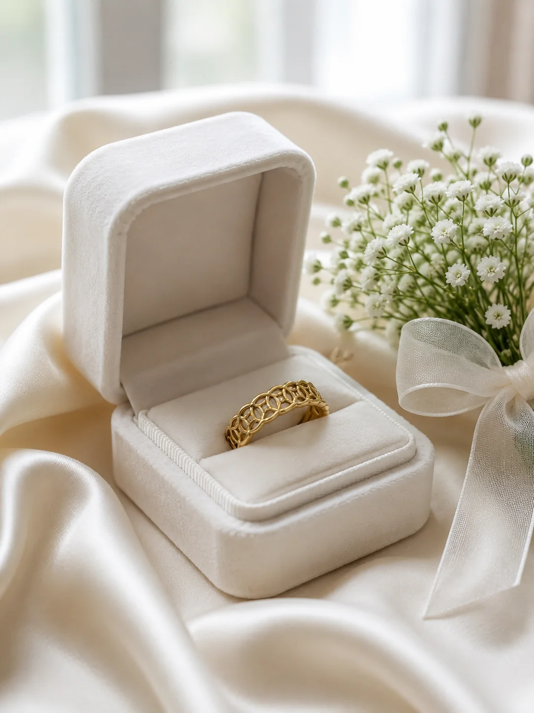 Golden Filigree Ring